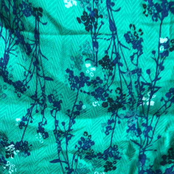 Skunkfunk green and blue printed pants *NWT* - Picture 7 of 7